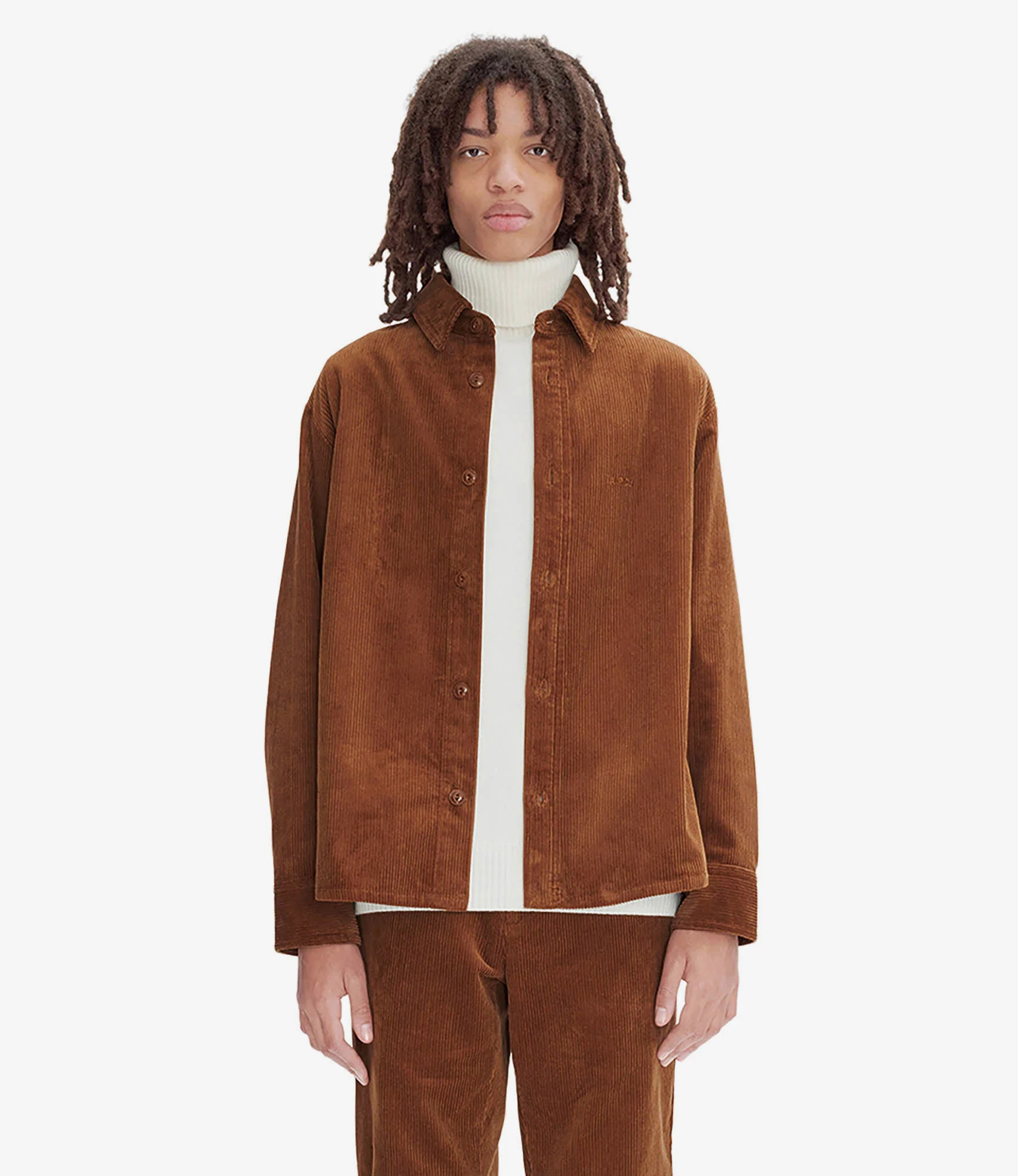 Bobby Logo overshirt | Corduroy | A.P.C. Ready-to-Wear | A.P.C. US