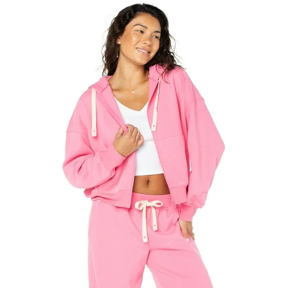 Celebrity Pink Women's Zip Front Hoodie, Sizes XS-4X | Walmart (US)
