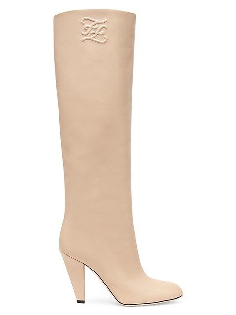Show Leather High-Heel Boots | Saks Fifth Avenue