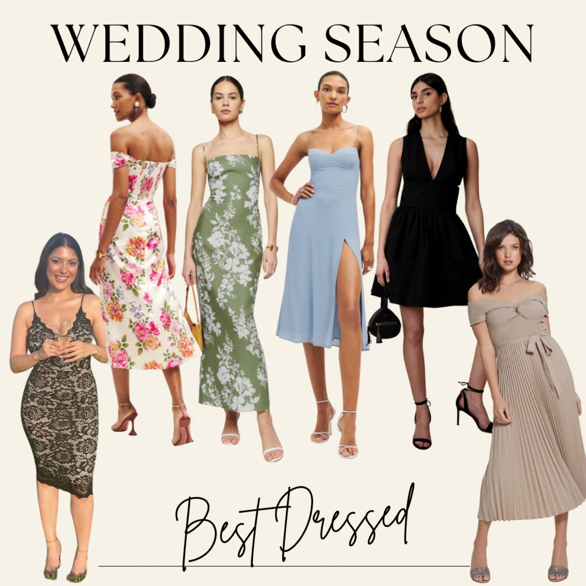 Went to a wedding this weekend and was inspired to share some gorgeous dresses I saw 💐 My dress is from Honey but I found a look a like on SHEIN 

#LTKFind #LTKwedding #LTKSeasonal