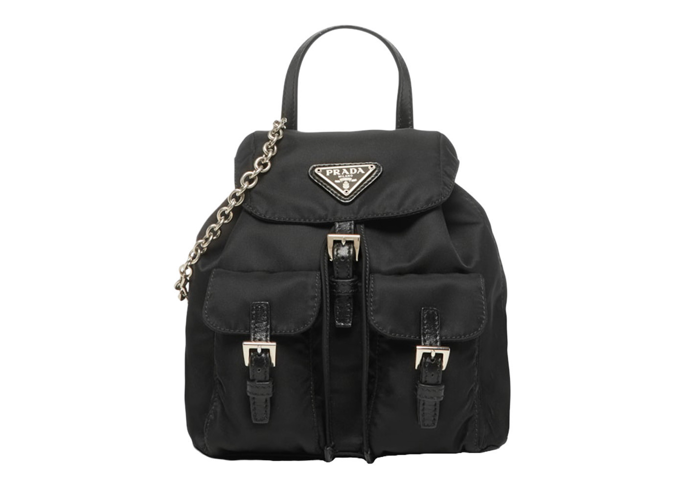 Women's Prada ReNylon Backpack Mini in Black | StockX