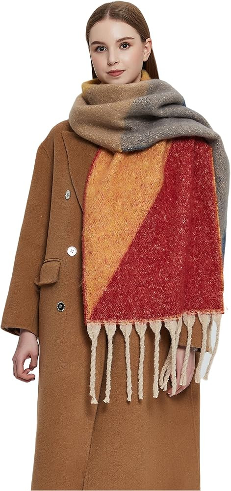 Premillow Scarf for Women - Winter Long Scarf Warm Fashion, Shawls and Wraps for Evening Dresses ... | Amazon (US)