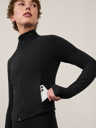 Salutation Crop Jacket | Athleta | Athleta