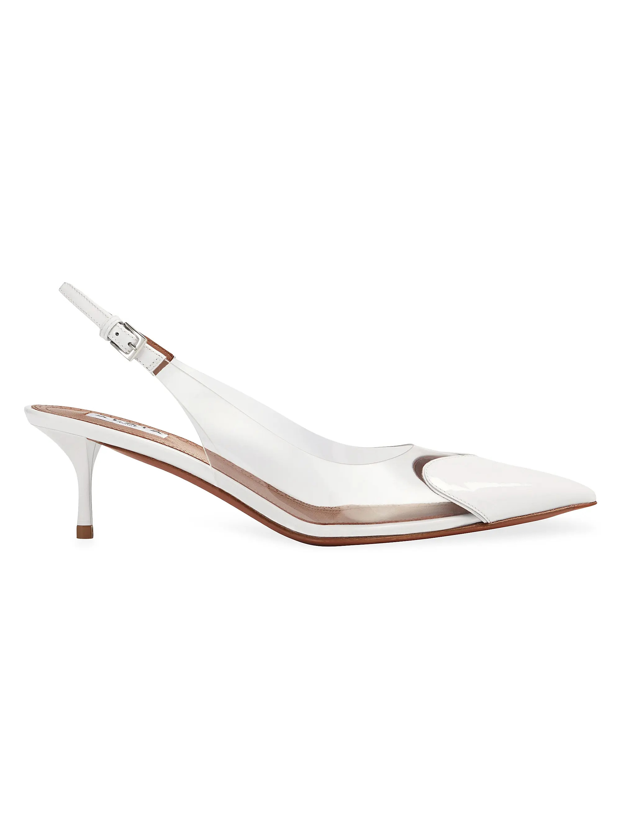 55MM Slingback Heart Pumps | Saks Fifth Avenue