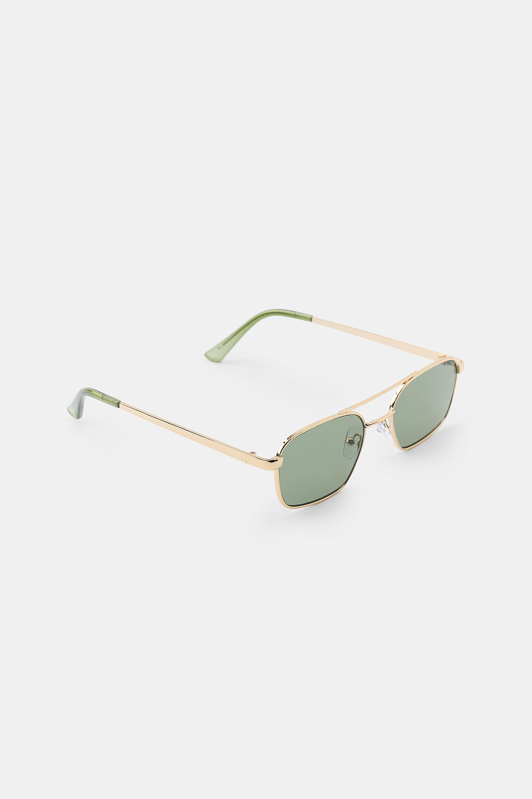 RECTANGULAR METAL SUNGLASSES | Zara UK