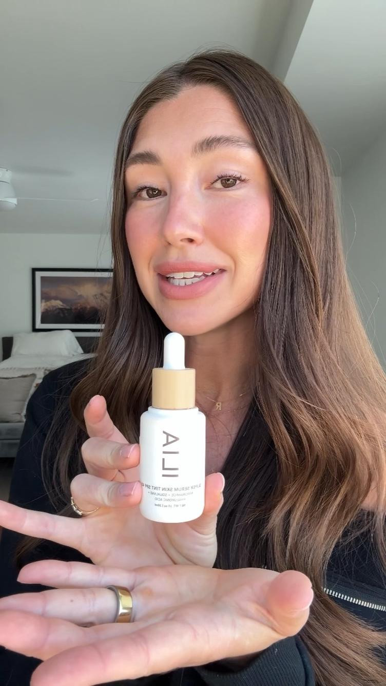 Ilia super serum skin tint // shade Formosa during winter and shade Paloma during summer. 