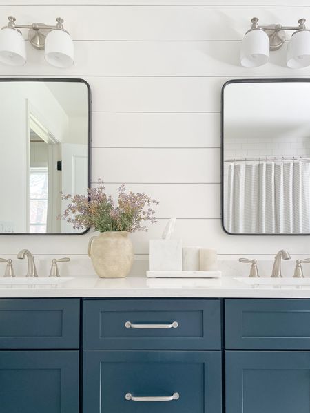 Statement Blue Bathroom Design

Bathroom decor  blue design  bathroom design  home decor  how to style  styling tip  modern home  neutral decor  modern design

#LTKstyletip #LTKhome