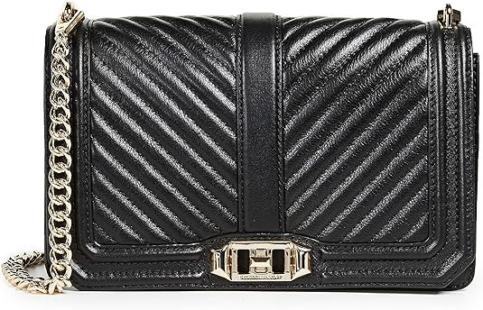 Rebecca Minkoff Women's Chevron Love Cross Body Bag | Amazon (US)