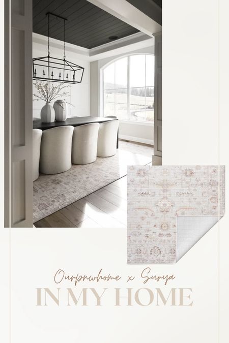 Introducing my new Rug collection with Surya #OurpnwhomexSurya. These PNW inspired rugs are designed with families in mind, and are a perfect collection full of neutral styles for any space in your home. 

Pictured here is the off-white rug from the Spokane Collection!

#LTKhome #LTKstyletip