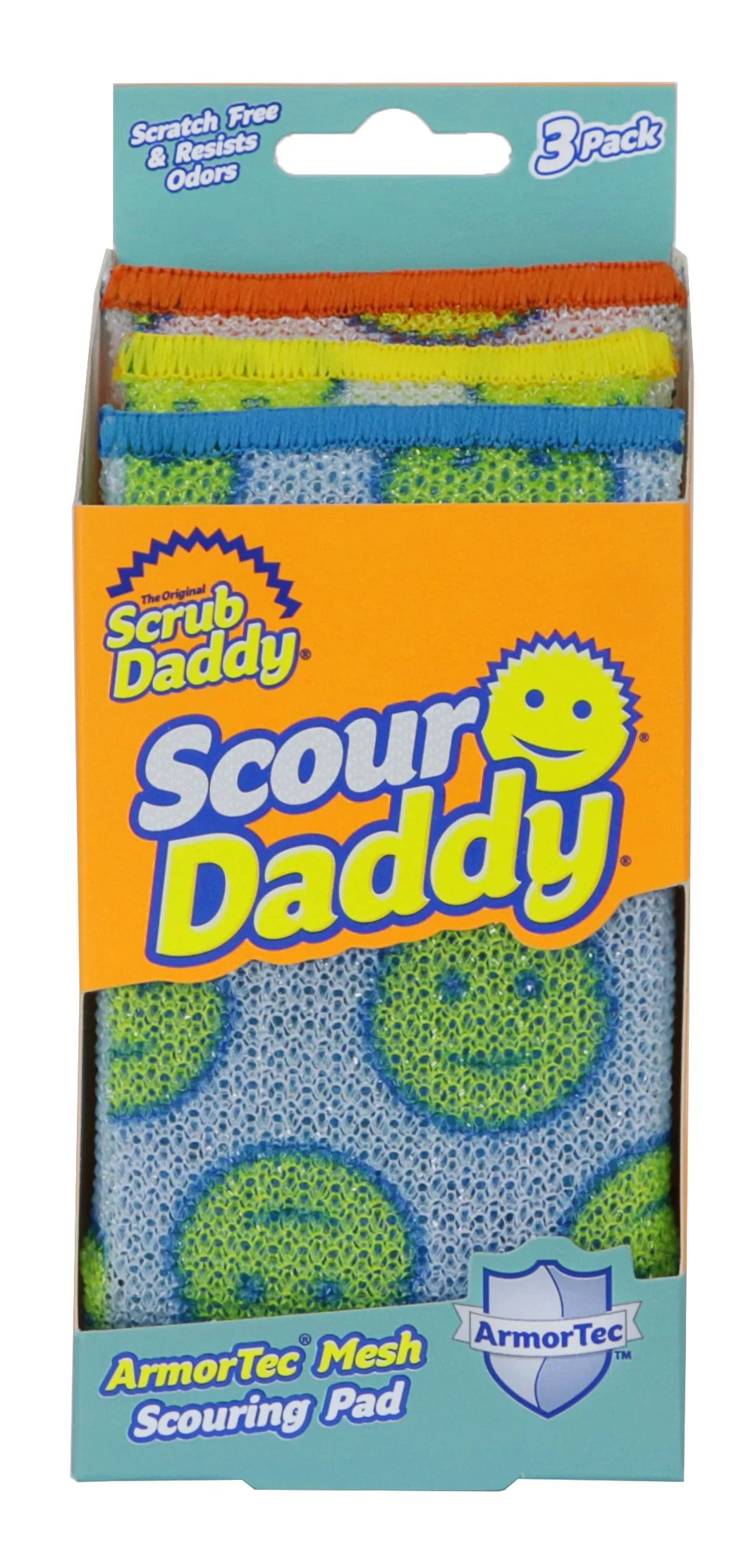 Scrub Daddy Scour Daddy Heavy Duty Scouring Sponge, 3 Pack | Walmart (US)