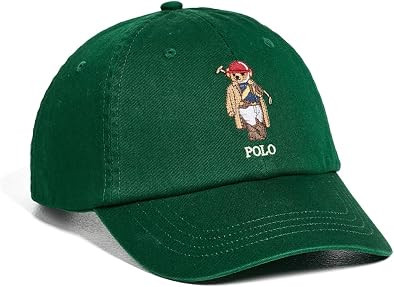 POLO RALPH LAUREN Men's Cotton Twill Novelty Bear Sport Cap | Amazon (US)