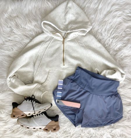Spring athleisure / workout outfit for #softautumn palette! (Isn’t this muted blue-purple color so pretty?!)
Sweatshirt is inspired by Lululemon scuba.

#LTKstyletip #LTKfitness #LTKSeasonal