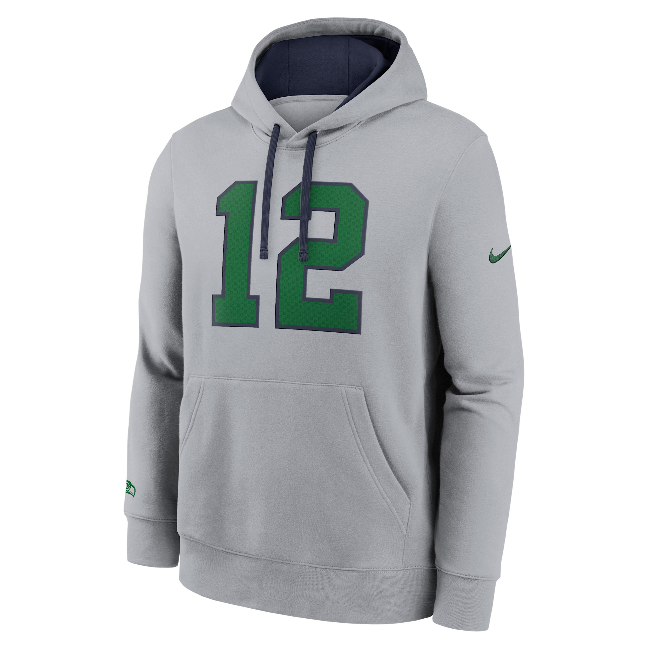 Seattle Seahawks Rivalries Collection Club Nike Men's NFL Pullover Hoodie in Grey | 2KDK474M78-XLS | Nike (US)