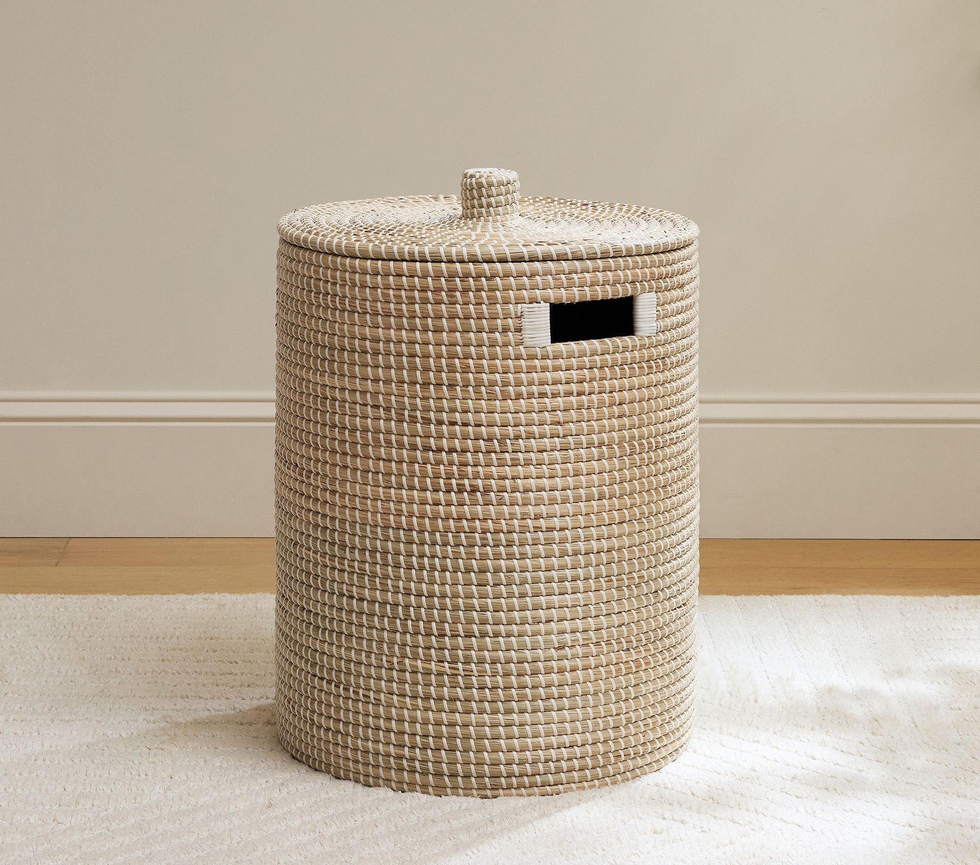 Cameron Woven Hamper | Pottery Barn Kids