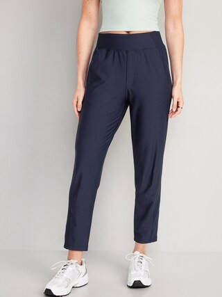 High-Waisted PowerSoft Combination Taper Pants for Women | Old Navy (CA)