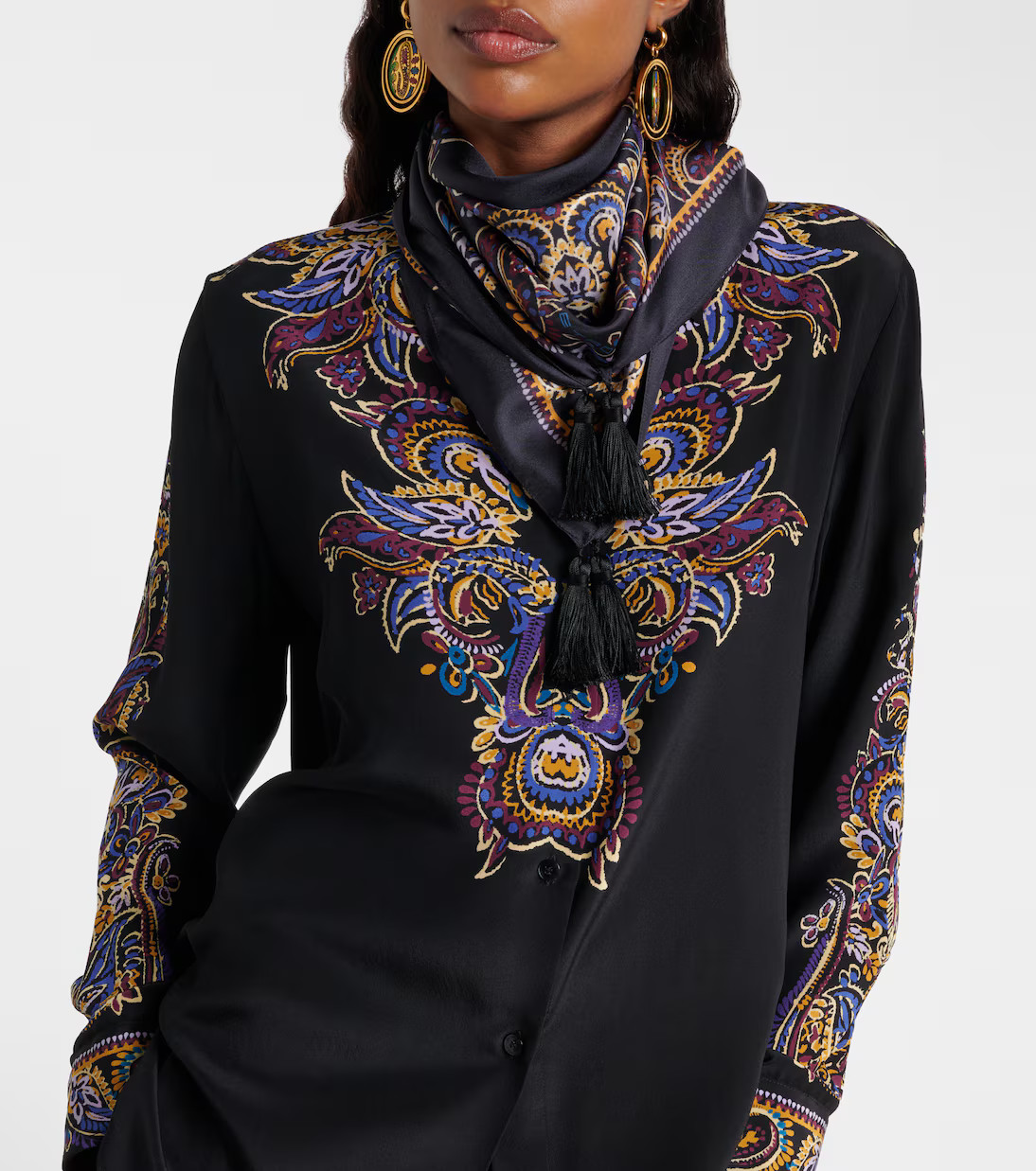 Paisley silk scarf | Mytheresa (US/CA)
