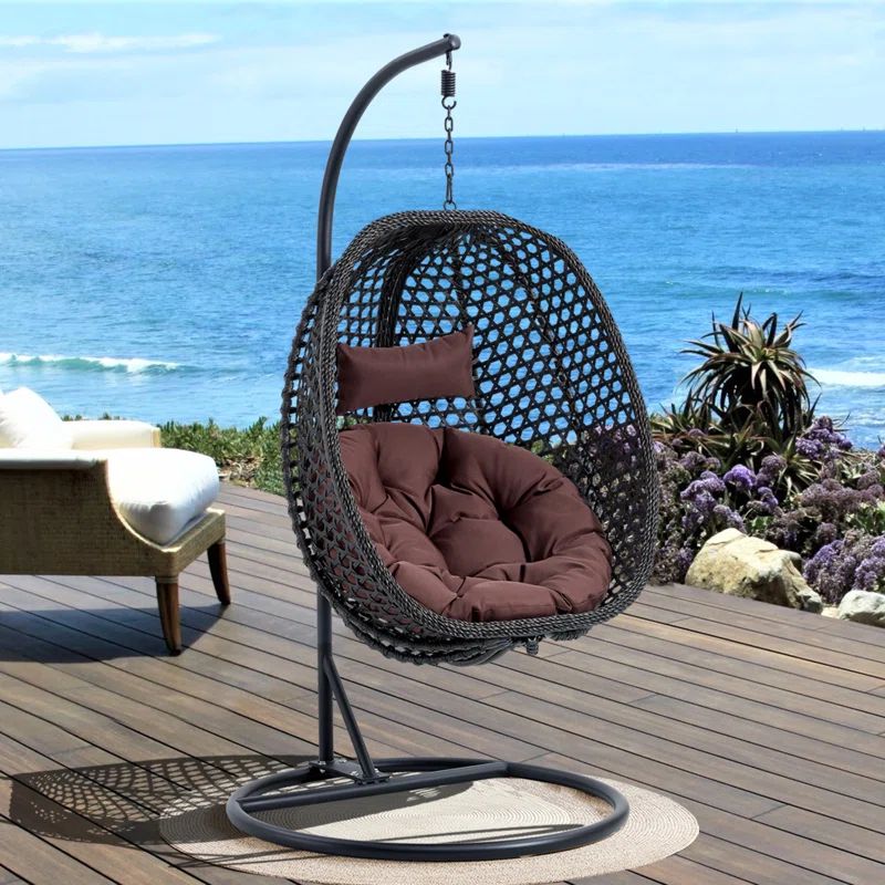 Charlie-Jade 1 Person Swing Chair with Stand | Wayfair North America