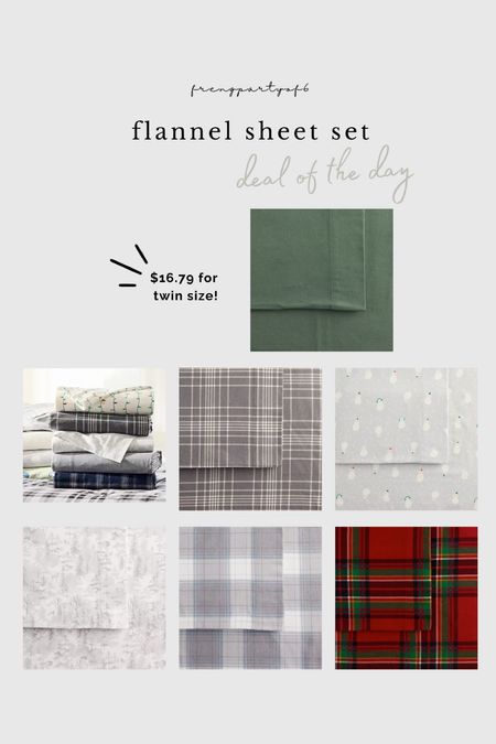 Affordable flannel sheets for Christmas! Just ordered the green Aspen color and Red Legacy Plaid for the boys! Use code YOUSAVE20

#LTKhome #LTKfindsunder50 #LTKCyberWeek
