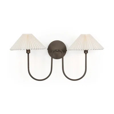 Marcelle Double Sconce-Light Oil Rubbed Bronze | Wayfair North America