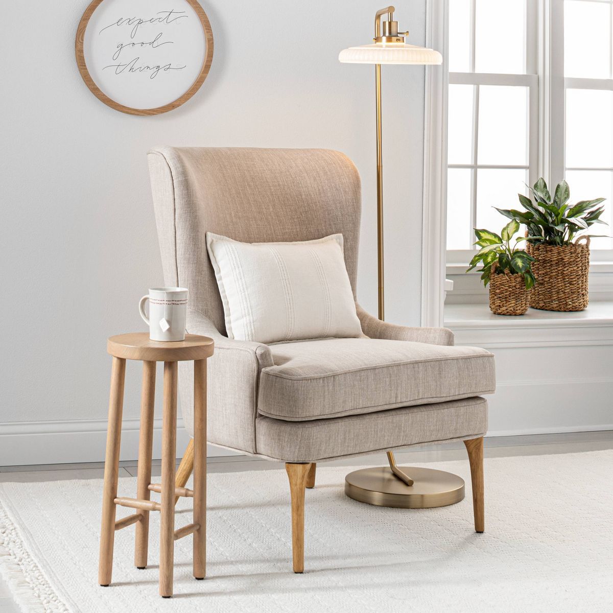 Shaker Drink Side Table - Natural - Hearth & Hand™ with Magnolia | Target