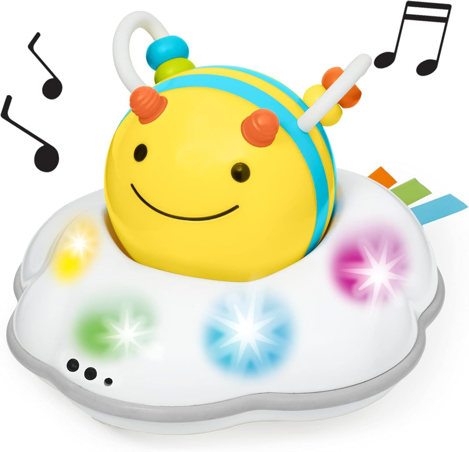 Skip Hop Baby Follow-Me Bee Tummy Time Crawl Toy 3-Stage Infant Sensory Development with Lights S... | Amazon (US)