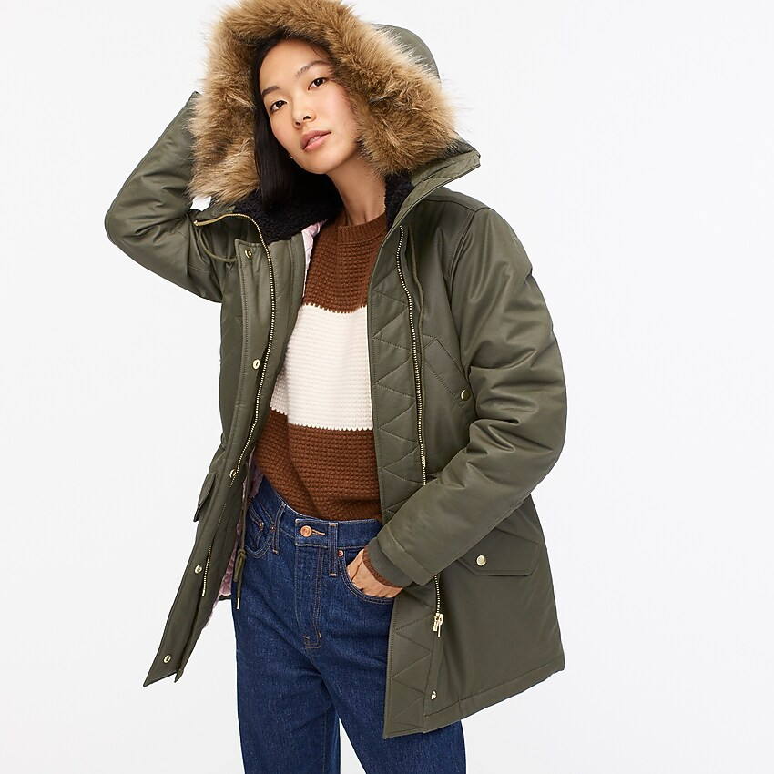 Petite perfect winter parka with eco-friendly PrimaLoft® | J. Crew US