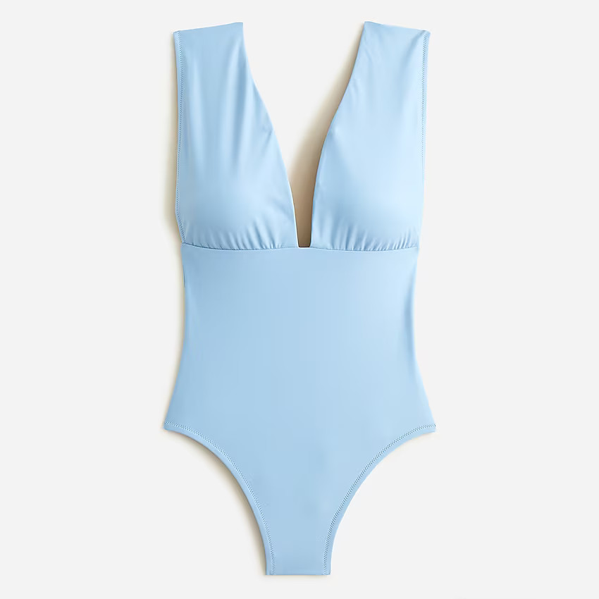 V-neck one-piece | J. Crew US