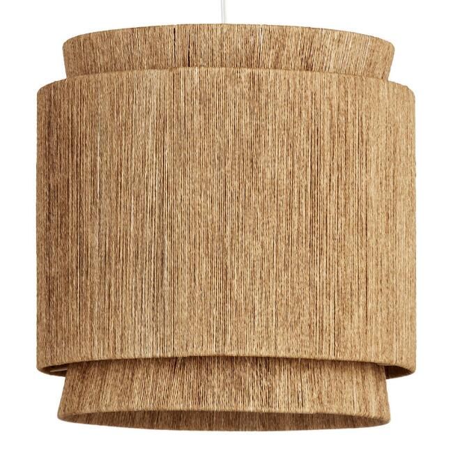 Natural Fiber 3 Tier Leyla Pendant Lamp | World Market