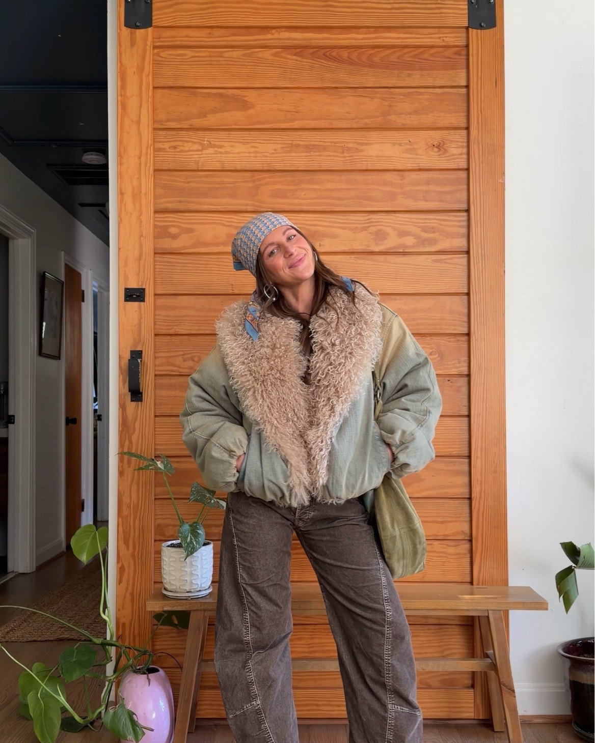 size small in jacket! 
@freepeople 
#freepeoplepartner