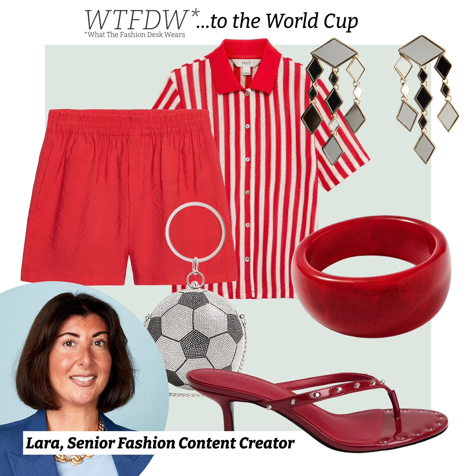 We’ve got football fever, here’s what Lara is wearing for the World Cup season and we are obsessed with the goal keeper vibes

#LTKuk #LTKsummer #LTKeurope