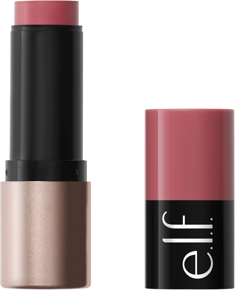 e.l.f. Soft Glam Cream Blush Stick, Buildable Cream Blush for A Natural Flush & Satin Finish, Mad... | Amazon (US)