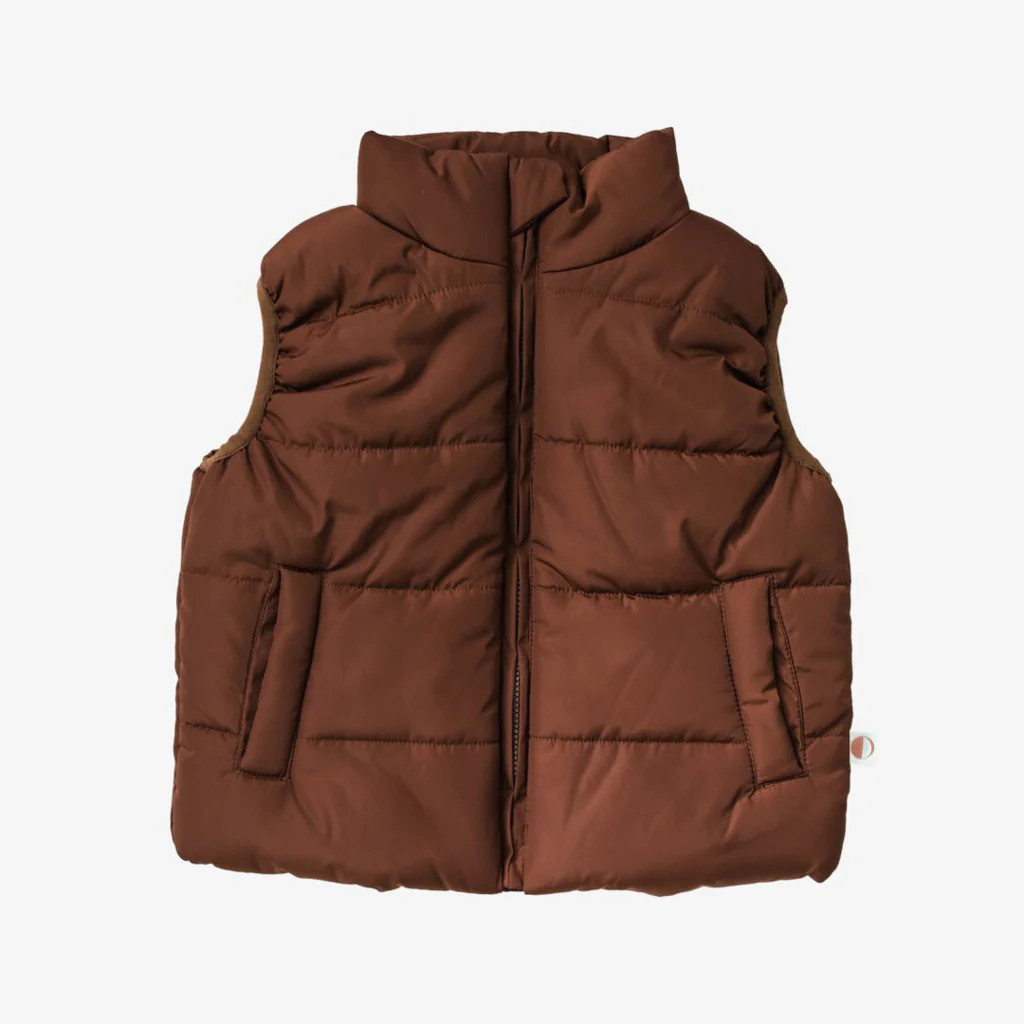 Wilder Vest - Brown Bear | Ollie's Day