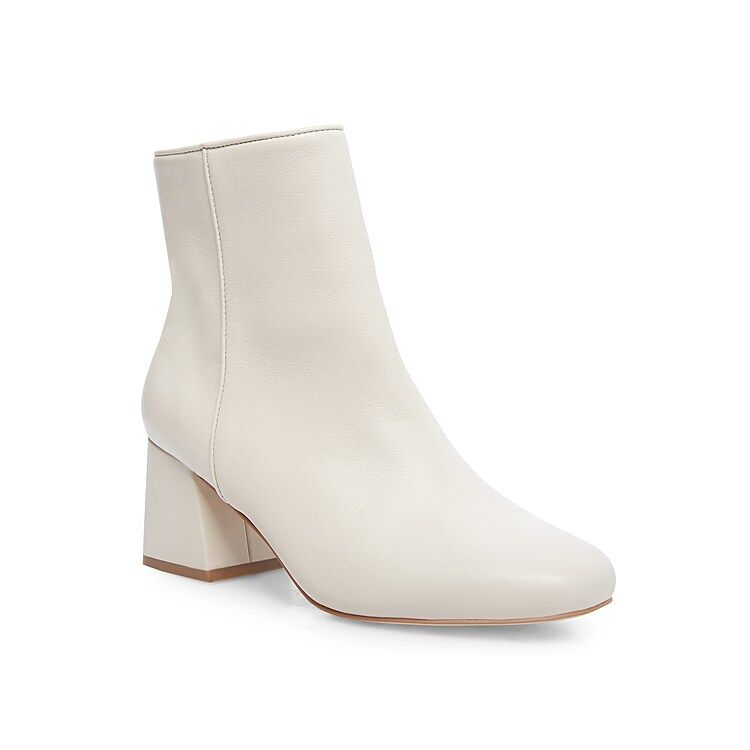 Steve Madden Davist Bootie - Women's - White - Block Bootie | DSW