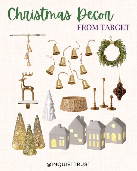 Aside from a Christmas tree, these decors are perfect for the Holidays! You can make a mini Christmas Village, create a Christmas tablescape, and hang different ornaments in your tree with these!

#HolidayDecor #DiningTableStyling #HangingDecor #ChristmasHomeAccents #ChristmasTabletop

#LTKhome #LTKSeasonal #LTKHoliday