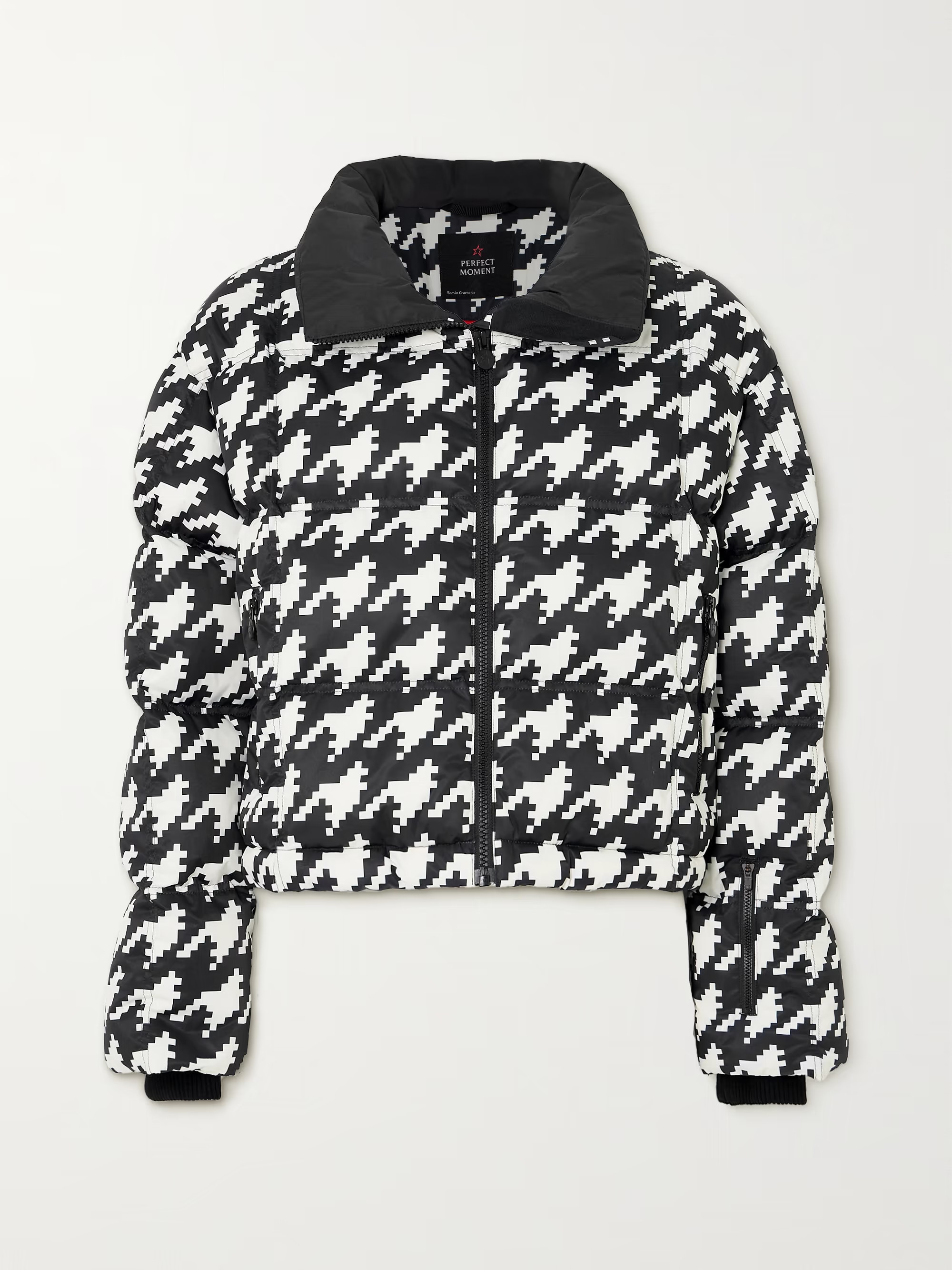 Nevada Duvet II quilted houndstooth down ski jacket | NET-A-PORTER (UK & EU)