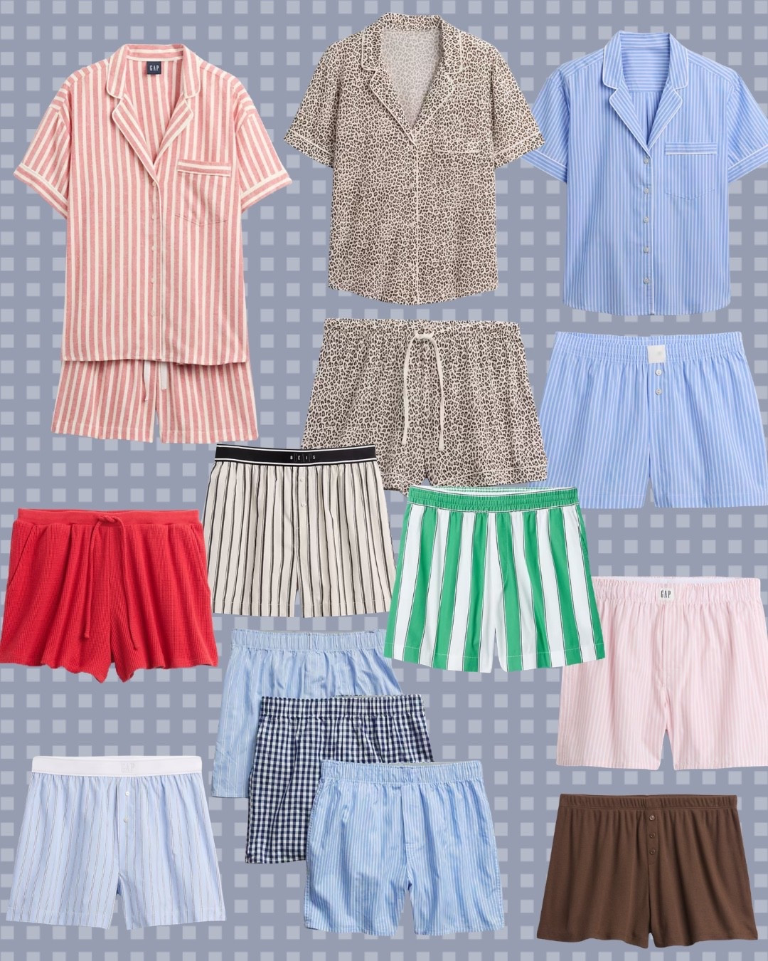 Comfy, cute, and on repeat 🔁💙 these boxer sets from Gap are the ultimate lounge-to-errands vibe!

Lightweight, breathable, and perfectly oversized for that effortless look 🙌 Pair them with a tank, oversized tee, or even a denim jacket for an easy spring outfit.

✨ Why I’m obsessed:
• So soft + comfy
• Flattering relaxed fit
• Perfect for lounging OR styling out
• Comes in the cutest colors & prints

Trust me…you’re going to want more than one set 🛍️ #LTKStyle #LTKFinds #GapStyle