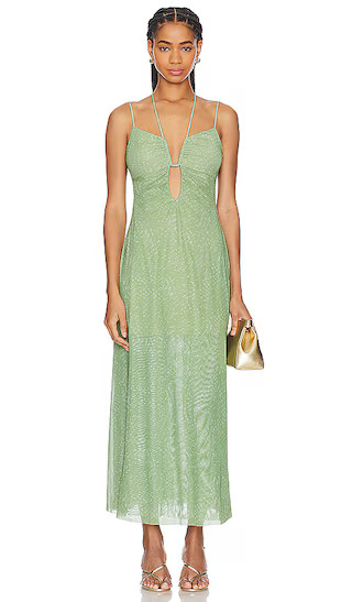 Gaia Mina Midi Dress in Multi | Revolve Clothing (Global)