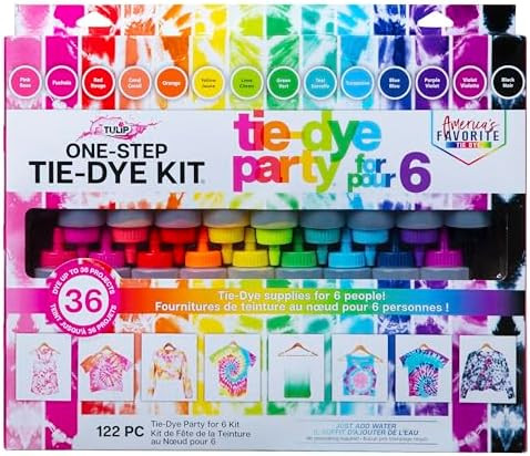 Tulip One Step Tie Dye Kit: Tie Dye Party Supplies, 18 bottles | Amazon (US)