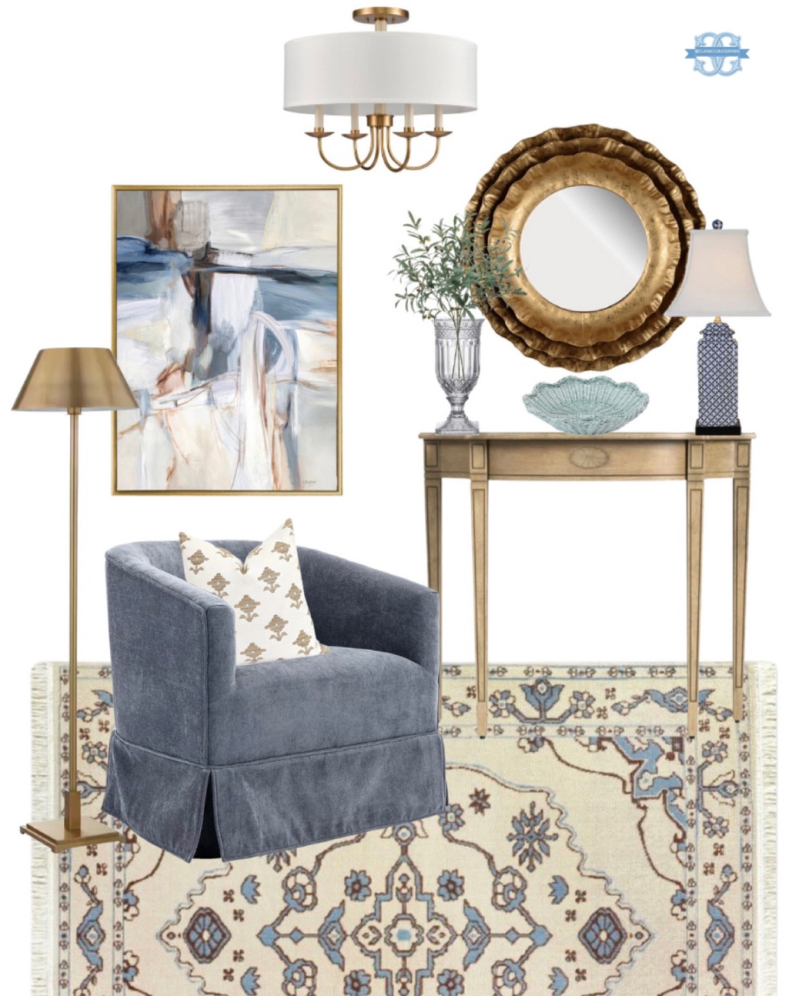 Inspo for a sitting area!💙

Home Decor, Living Room, Sitting room, Entryway, Swivel Chair, Console Table

#LTKhome