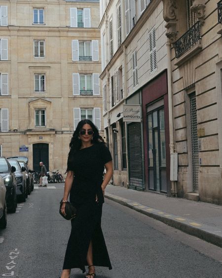 playing local in Paris 

sezane dress - small 
sunglasses - Celine dupe
shoes - Steve Madden 
earrings - heaven mayhem
bag: Fendi 

#LTKStyleTip #LTKTravel #LTKFindsUnder100