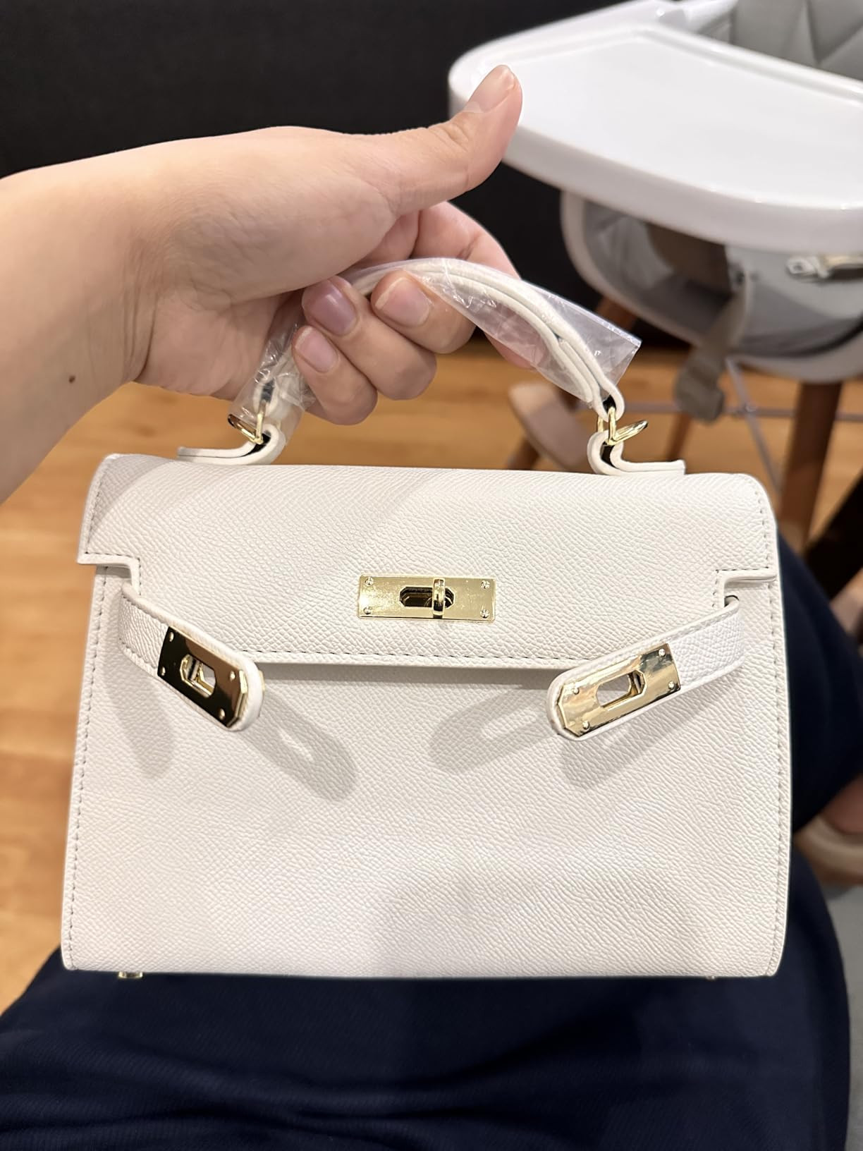 Sac à main en cuir pour femme 22,9 x 6,3 x 14 cm avec poignée sur le dessus | Amazon (CA)