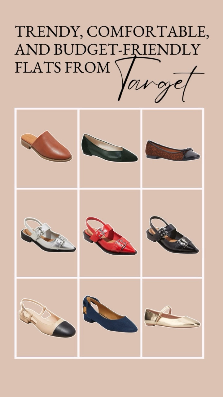 I’m elevating my style with these trendy, comfortable, and budget-friendly flats from Target. They’re perfect for any occasion, blending style and ease effortlessly—proof that looking polished doesn’t have to come with a high price tag!


#LTKVideo #LTKStyleTip #LTKShoeCrush