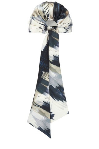 Gigi Headscarf in Ivory, Beige, & Navy | Revolve Clothing (Global)