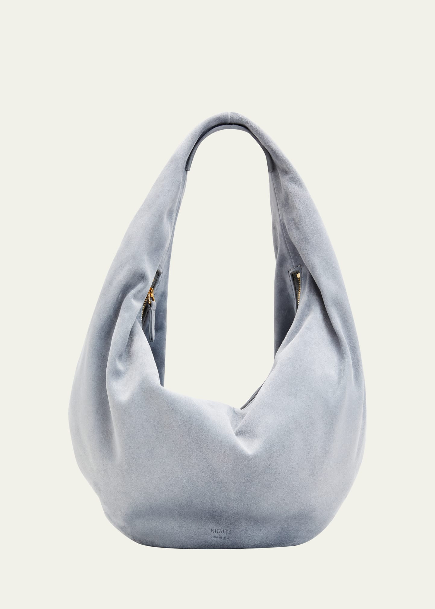 Khaite Olivia Medium Suede Hobo Bag | Bergdorf Goodman