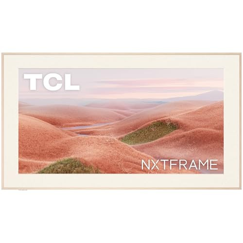 TCL 65-Inch Class QLED 4K Smart NXTFRAME TV with Google TV (65A300W, 2024 Model) Dolby Vision HDR & Dolby Atmos, Built-in Google Assistant with Voice Remote, Works with Alexa, Streaming Television | Amazon (US)