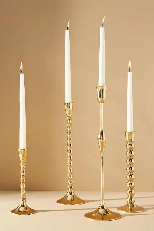 Lumiere Taper Candlestick | Anthropologie (US)