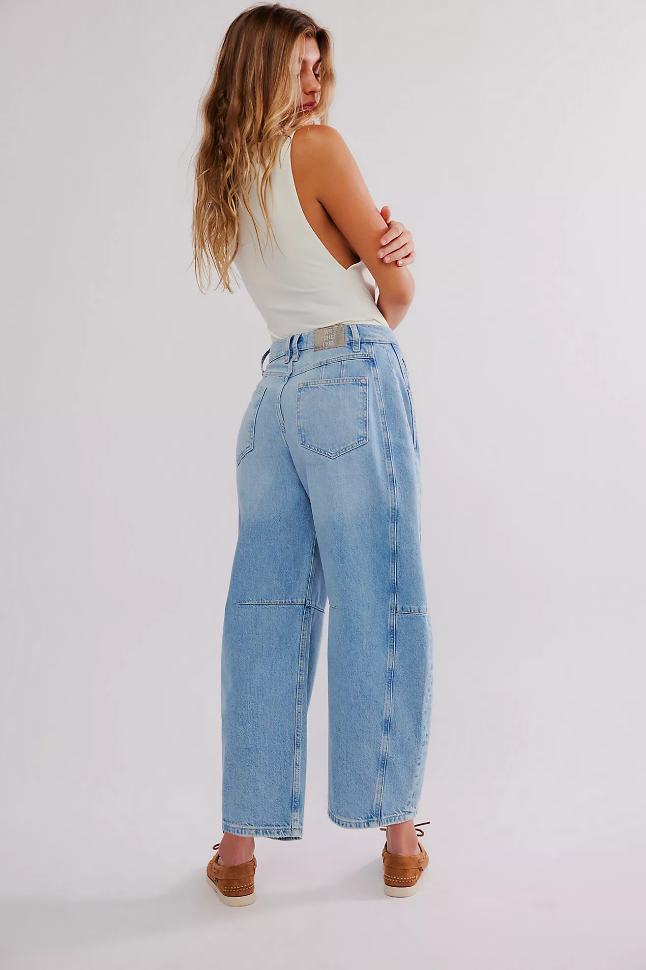 CRVY Venus Barrel Jeans | Free People (Global - UK&FR Excluded)