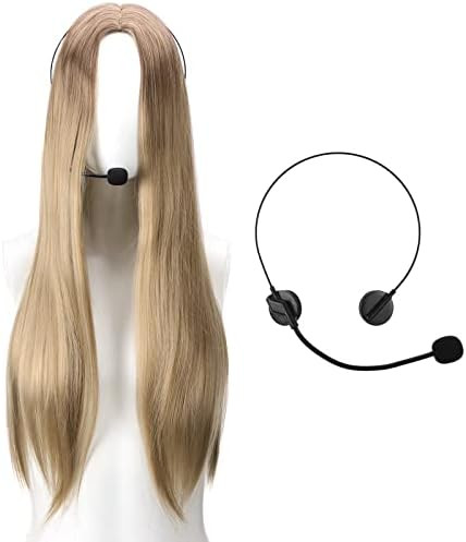 WILLBOND Rock Star Costume Accessories, Include Fake Singer Microphone Toy Microphone Headset Costum | Amazon (US)