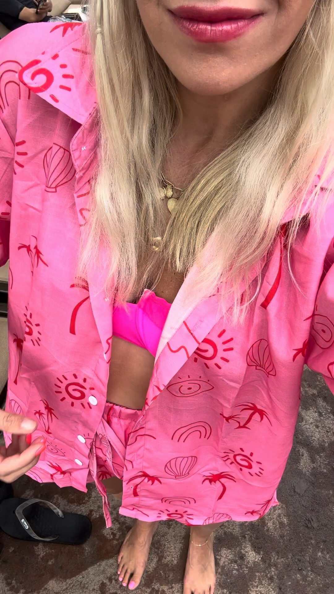 Amazon swimsuit coverup (size medium) & my swimsuit linked! 

#LTKSwim #LTKFindsUnder50 #LTKStyleTip