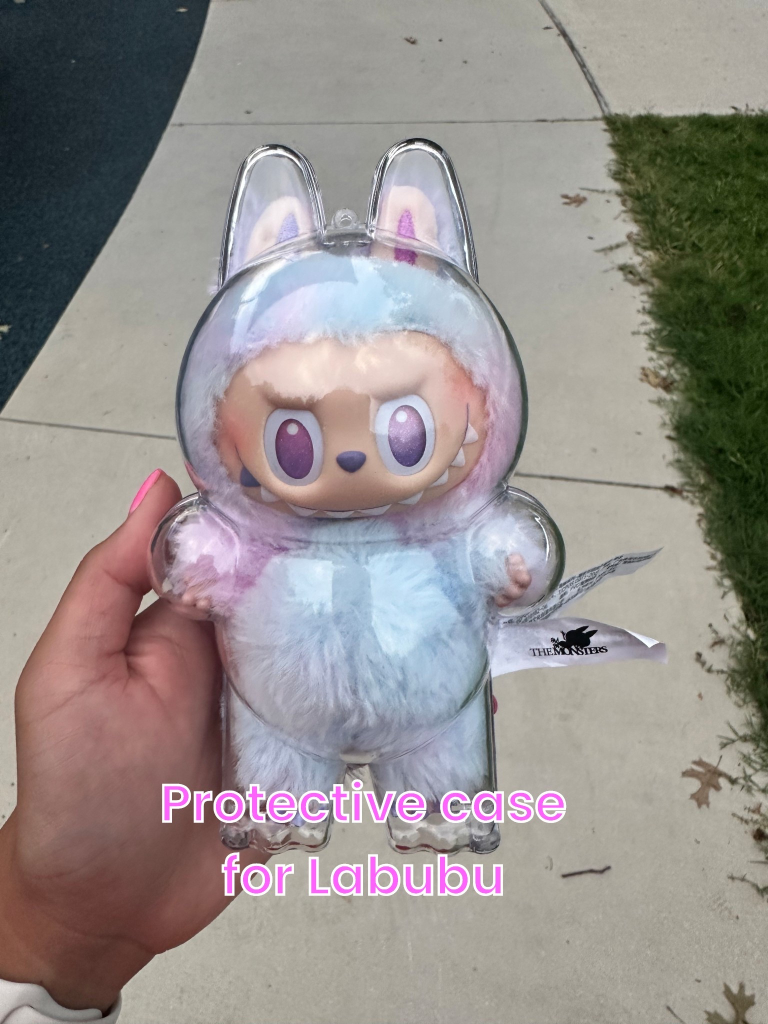 Clear protective case for Labubus 

(Standing and sitting options) 

#labubu #labubutrend

#LTKFamily #LTKStyleTip #LTKSeasonal